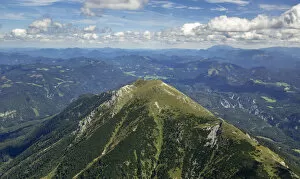 Images Dated 25th August 2014: Aerial view, Alpine landscape, Otscher, Lower Austria, Austria