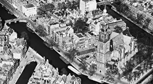 Aerial View of Anne Frank's House