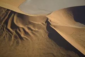 aerial view, arid climate, color image, day, deadvlei, desert, extreme terrain, horizontal
