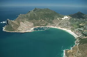 Images Dated 7th September 2009: aerial view, bay, beauty in nature, cape town, capital cities, coastline, color image
