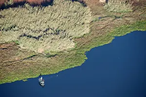 aerial view, beauty in nature, color image, day, harare, horizontal, lake, lake chivero