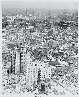 Aerial View of Chicago Buildings