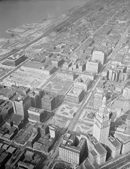 Aerial View of Cleveland