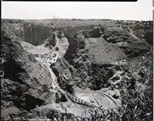 Pretoria Prints: Aerial View of Diamond Mine