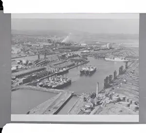Aerial View of Docks