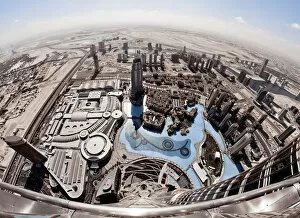 Images Dated 9th April 2012: Aerial view of Dubai