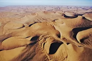 Arid Climate Collection: Aerial View Of Dunes