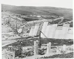 Aerial view of Errechty Dam