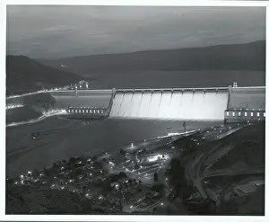 Aerial View of Grand Coulee Dam