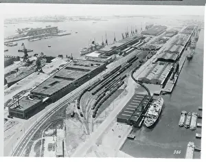 Aerial View of Hermann Du Pasquier Pier