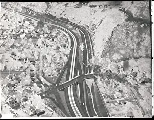 Aerial View of a Highway