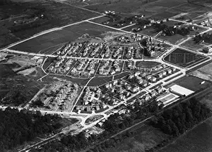 Housing Prints: Aerial View Of Housing Development
