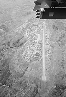 Aerial View Of Khe Sanh Us Marine Base