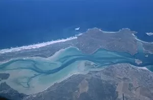 Images Dated 13th November 2006: An Aerial View of Langabaan Lagoon