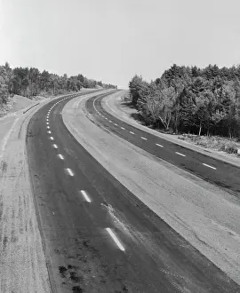 Aerial View of Maine Turnpike