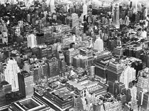 Aerial View of Manhattan