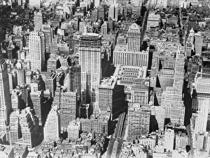 Complexity Prints: Aerial View of Manhattan
