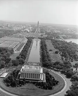 Aerial View of March On Washington