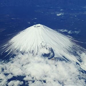 Images Dated 20th December 2014: Aerial View Of Mt Fuji