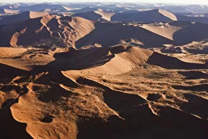 Images Dated 26th September 2009: Aerial View of the Namib Desert, Namibia