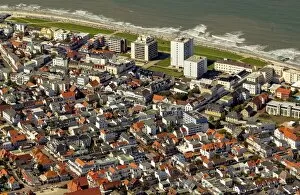 Images Dated 27th August 2014: Aerial view, Norderney, island in the North Sea, East Frisian Islands, Lower Saxony, Germany