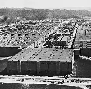 Atomic Prints: Aerial View of Oak Ridge Nuclear Power Plant