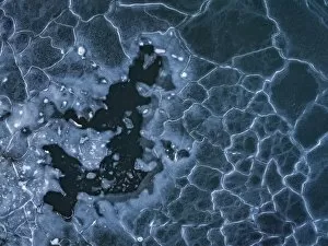 Images Dated 18th January 2016: Aerial view of pack ice