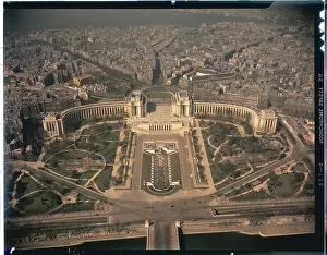 Aerial View of the Palais de Chaillot