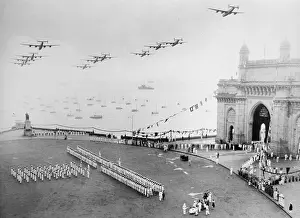 Mumbai Prints: Aerial View of Reception for President Tito
