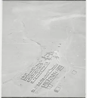 Iraq Prints: Aerial View of Rutbah Fort