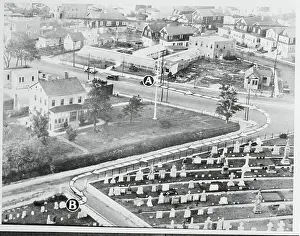 Aerial View of Saint Raymond's Cemetery