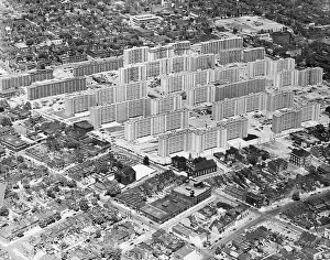 Slum Prints: Aerial View of St. Louis Housing Project
