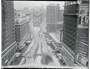 Aerial View of Times Square