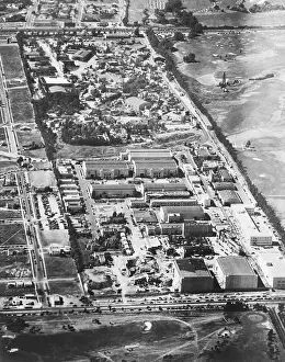 Aerial View of Twentieth Century Fox Studios