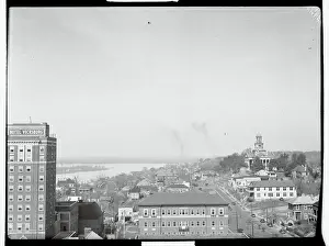Vicksburg Prints: Aerial View of Vicksburg, Mississippi