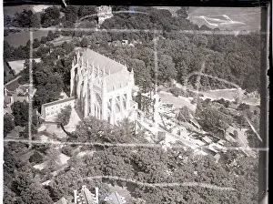 Aerial View of the Washington Cathedral