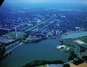 Aerial View of Washington, DC