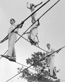 Aerial Wire Artists The Wallendas