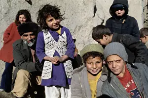 Huty35338 Prints: Afghan Children
