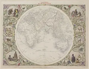 Figures Prints: africa, animals, antique, archival, art, asia, australia, border, cartography, continents