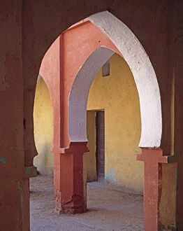 Morocco Collection: africa, arches, architecture, archway, day, morocco, nobody, outdoor, tinegir