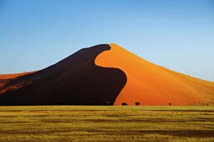Namibia Collection: Africa, Dune, Namibia, Orange, Sand, Sossusvlei, UNESCO, UNESCO World Heritage Site