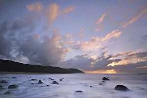 Images Dated 25th April 2011: africa, at the edge of, beach, beauty in nature, blurred, boulder, cloud, coast, coastline