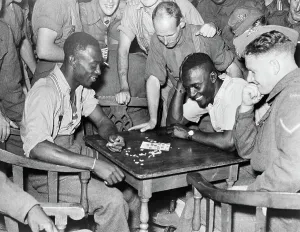 Bingo Prints: African Am. Play Bingo Aboard Ship