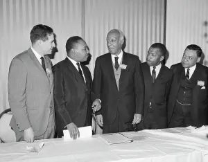 Philip Randolph Prints: African American Leaders At Conference
