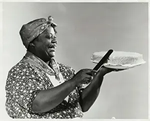 Stereotypes Prints: African American Mammy Icing Cake
