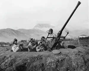 Gunner Prints: African American Soldiers on Anti-Aircraft Battery