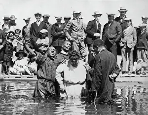 Ceremony Prints: African-Americans in Baptizing Ceremony