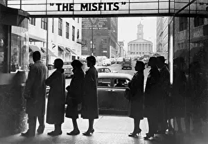 Sit In Prints: African Americans Waiting to See The Misfits