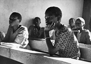 Botswanan Prints: African Classroom